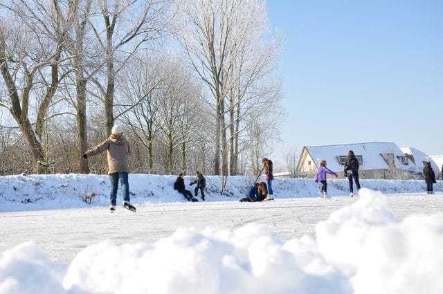 IJspret voorbij, gemalen weer aan