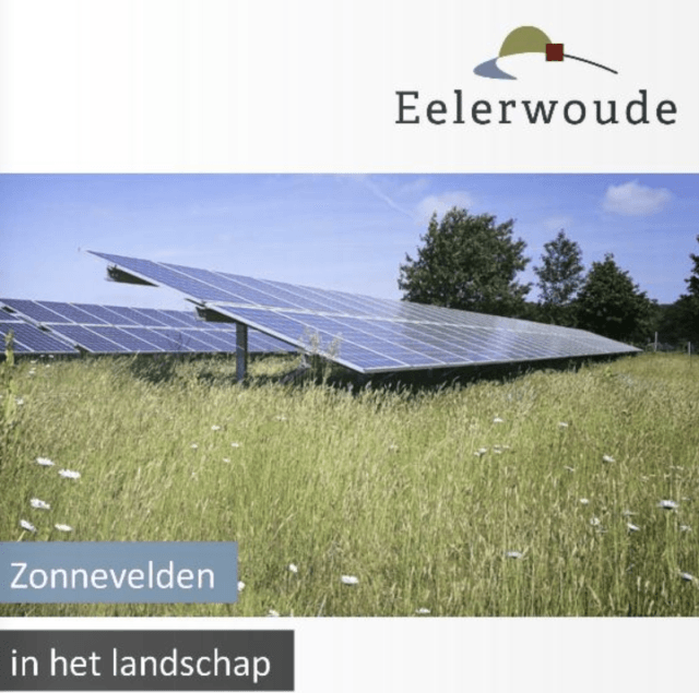 Veel mogelijkheden voor zonnepanelen in het landschap