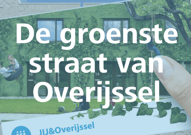 Heb je een goed plan om jouw straat groener te maken? Maak dan kans op 20.000 euro!