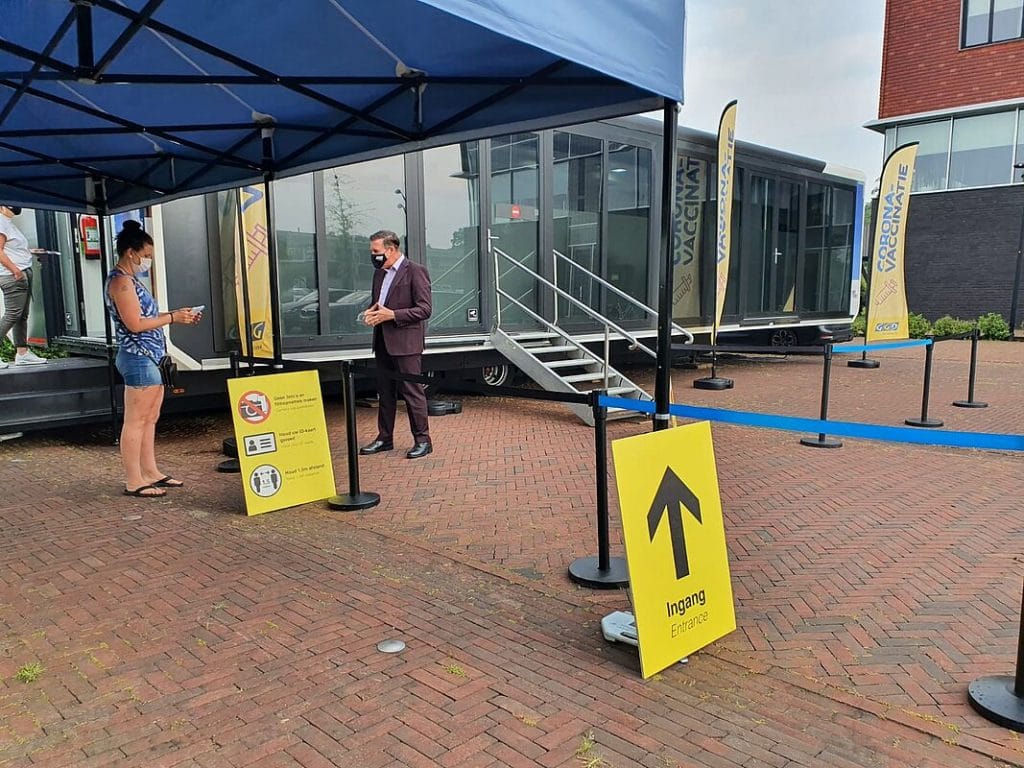 Pop up-vaccinatielocatie gemeente Olst-Wijhe geopend