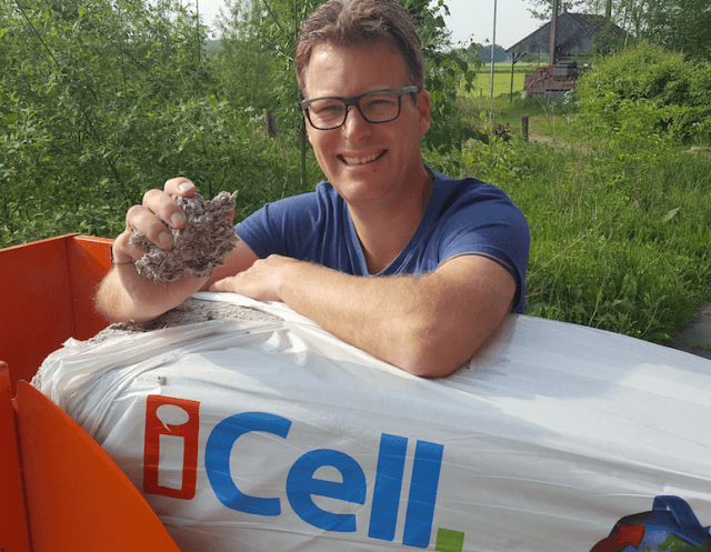 Papier als isolatie in de bouw