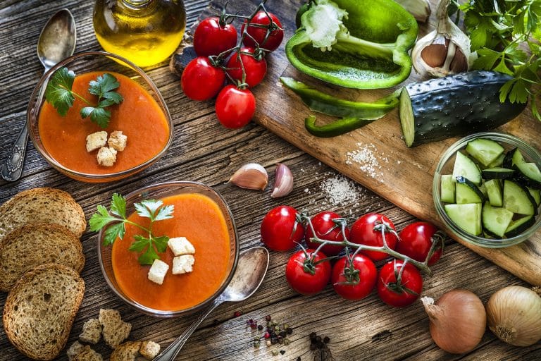 Kijken in de keuken van Ghizlane : Andalusische Gazpacho