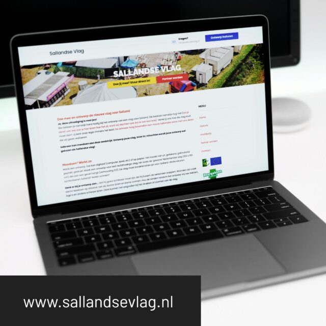 Wie ontwerpt een Sallandse vlag