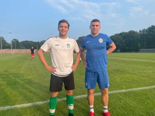 Voetbalinterland op Sportpark de Kampen in Heino