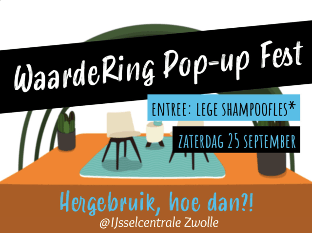 WaardeRing Pop-Up Fest laat het nieuwe normaal van hergebruik zien