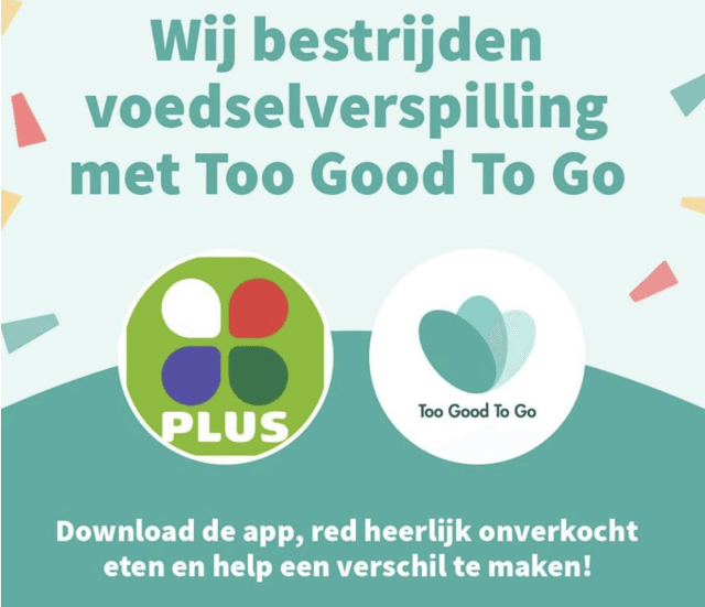 Plus Severijn redt duizenden maaltijden via de Too good to go app