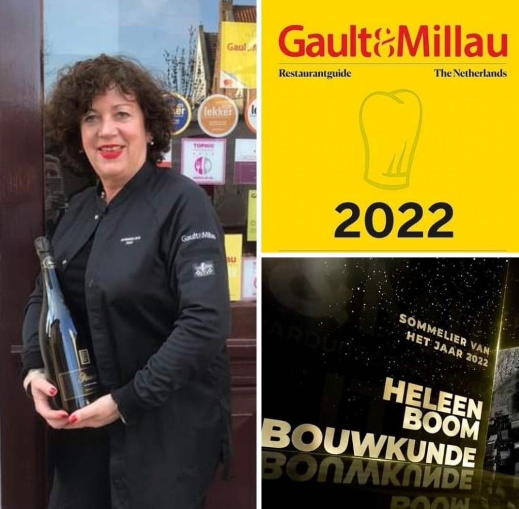 Heleen Boom van restaurant Bouwkunde Deventer sommelier van het jaar