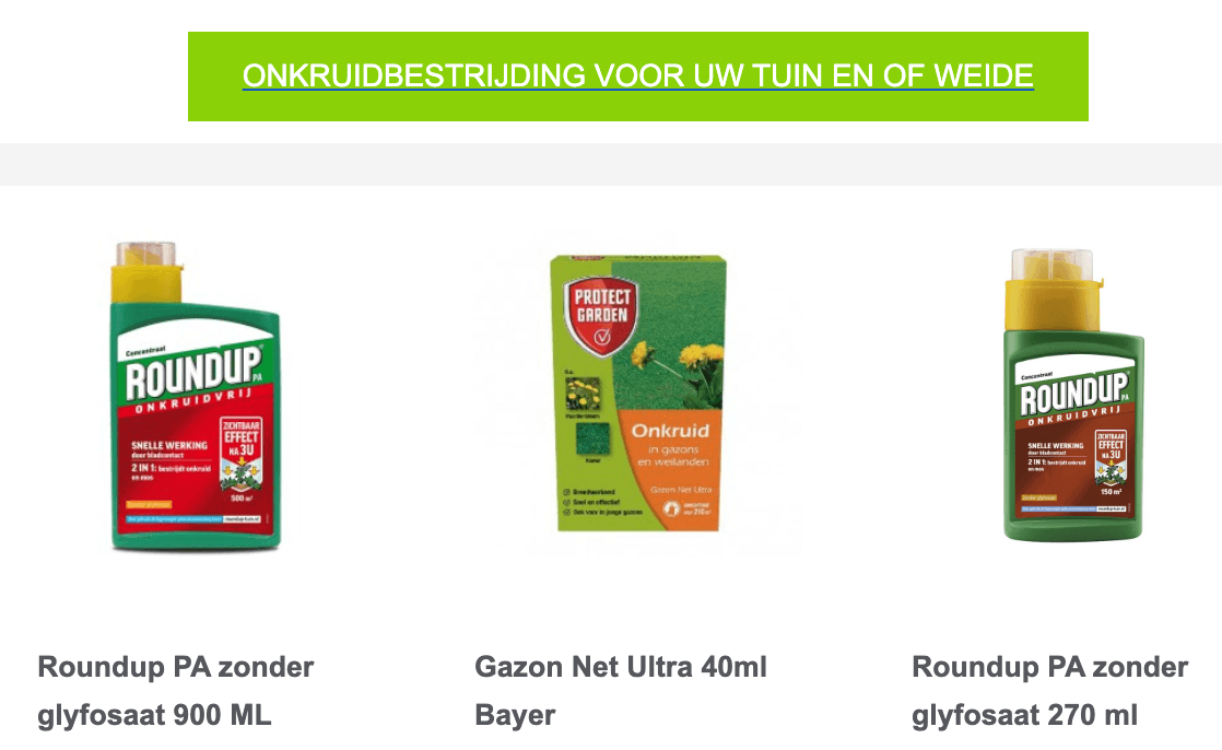 Jan Overesch: Hoe uw tuin of weide onkruidvrij houden zonder glyfosaat