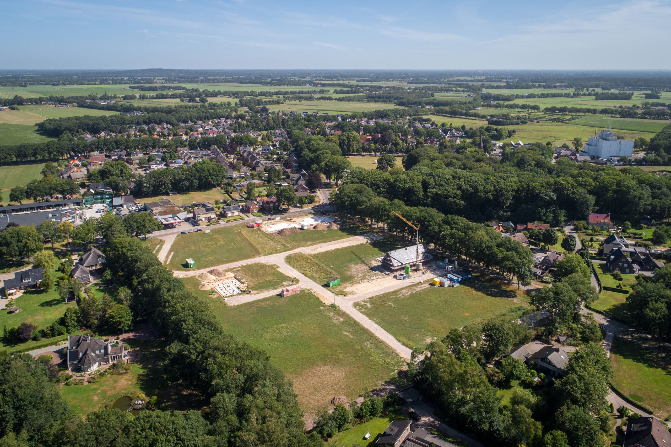Kaveluitgifte voor nieuwe woningen in Luttenberg