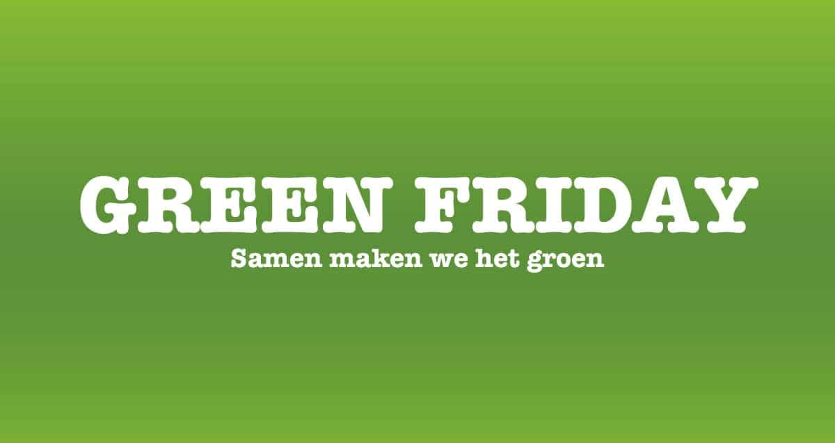 Green Friday bij Kringloop Het Goed