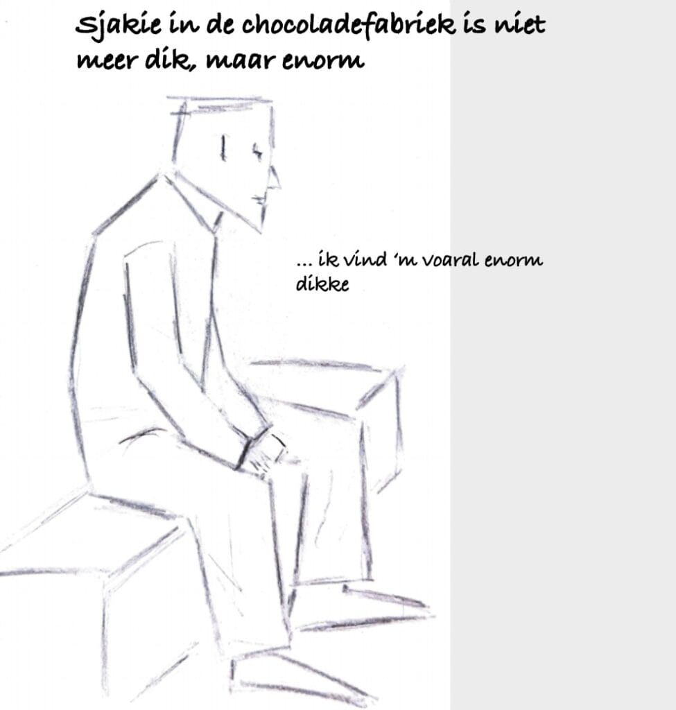 Joa Joa ziet dat Roal Dahl met terugwerkende kracht op zijn woorden let
