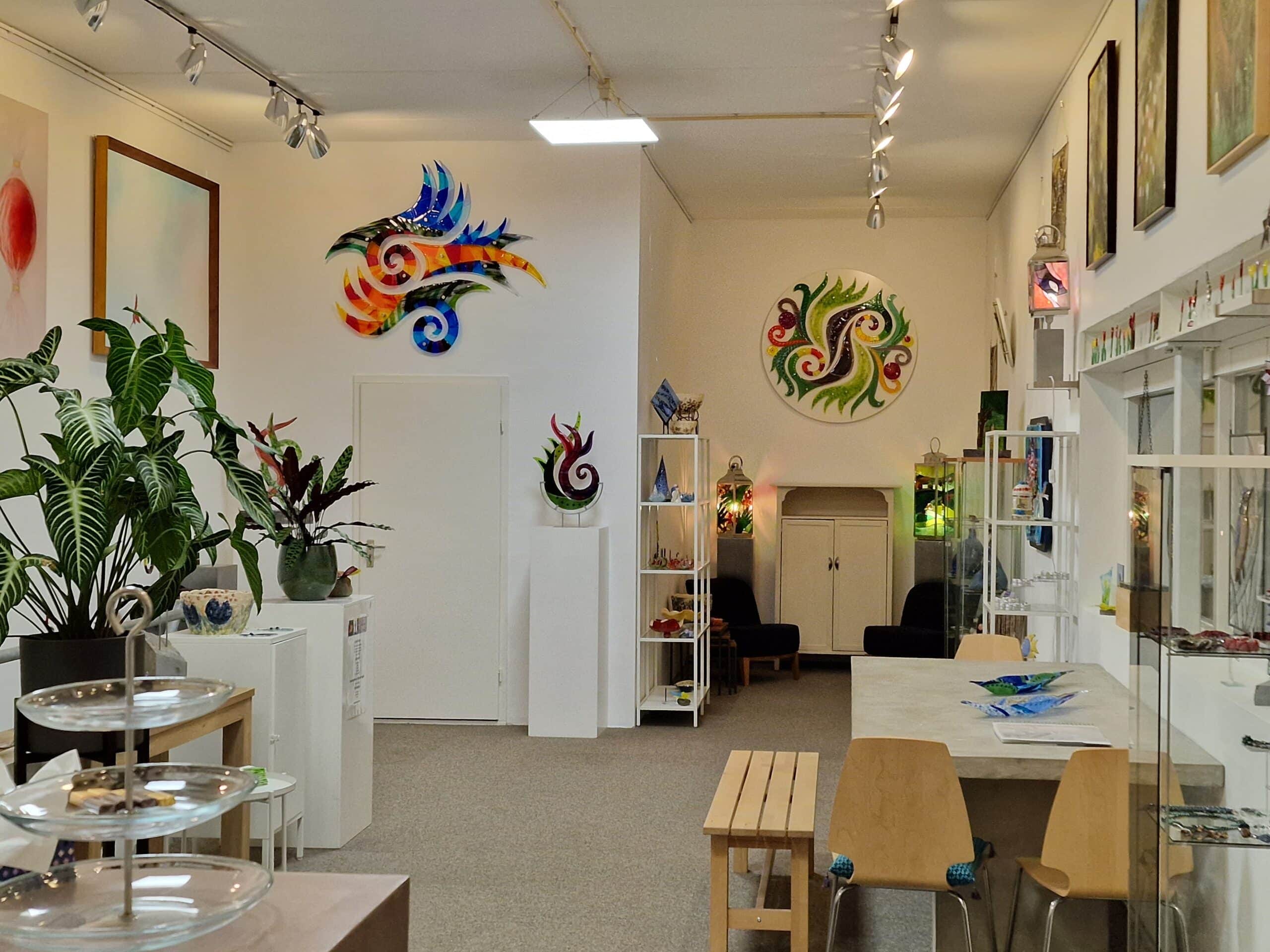 Ondernemersvereniging ZP Raalte bezoekt Magies Glas