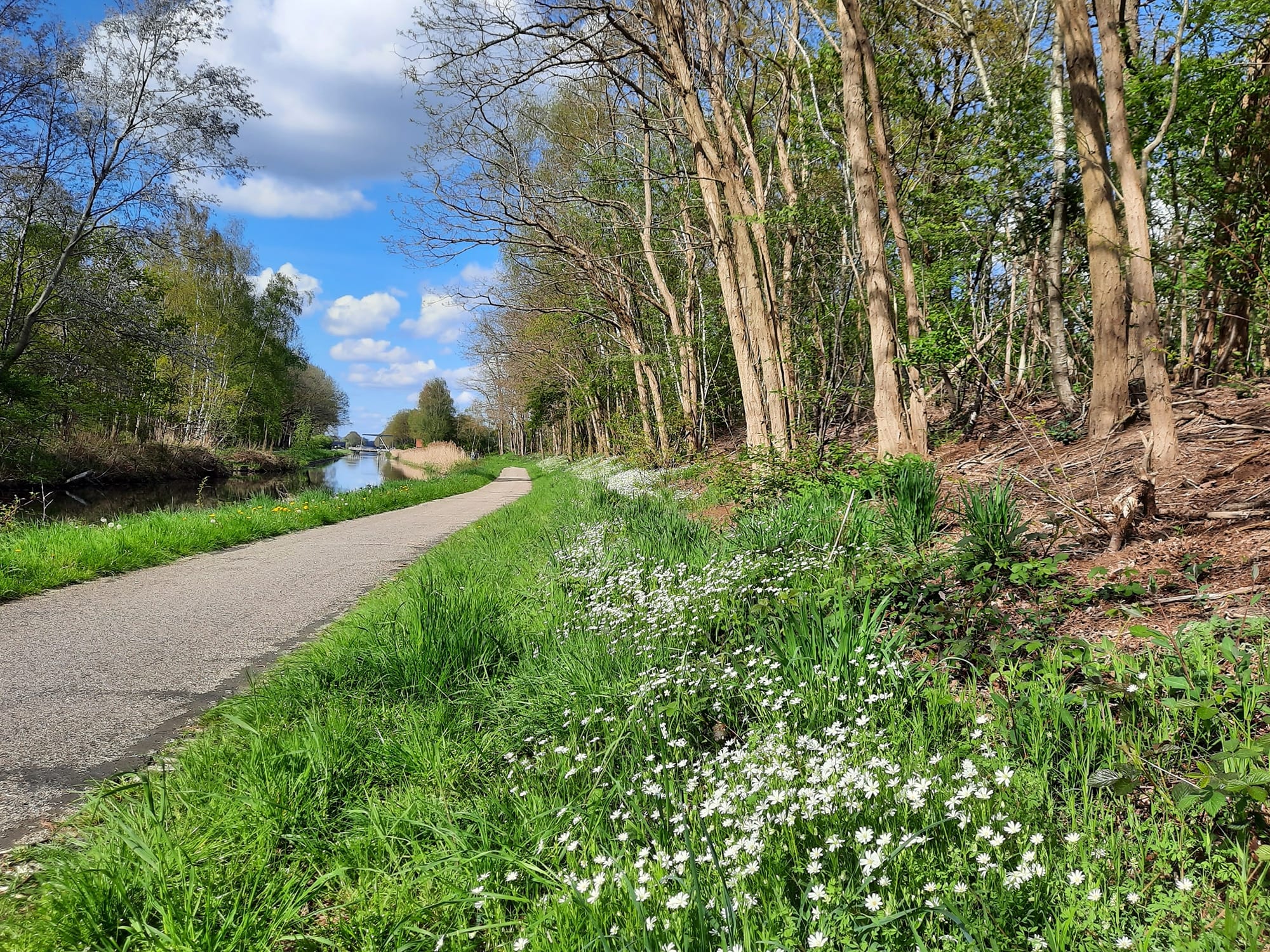 Met open oog: Langs het kanaal en weer terug