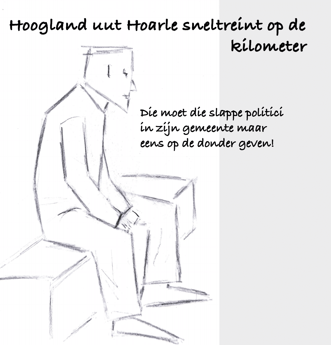 Joa Joa vindt dat Jeffrey Hoogland de politiek in moet