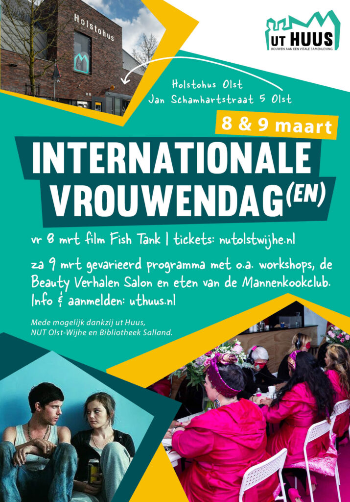 ut huus poster vrouwendagen