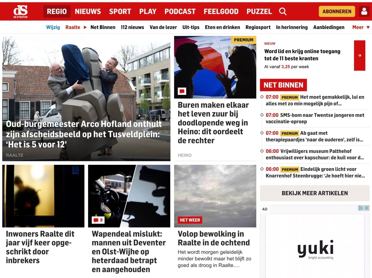 Salland Deze Week: Lokale journalistiek moet snel beter, anders wordt de democratie uitgehold