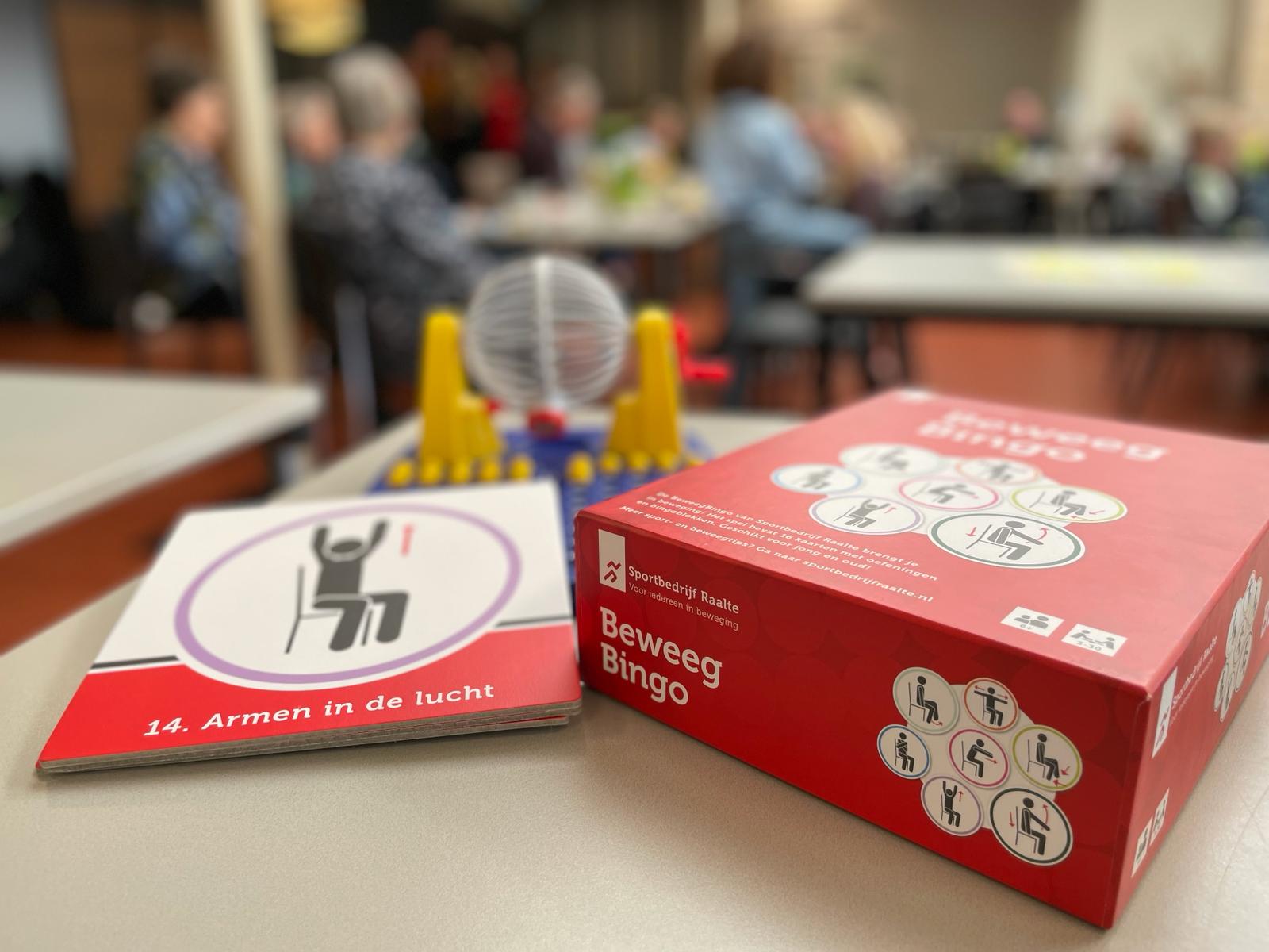Beweegbingo in Bibliotheek Raalte