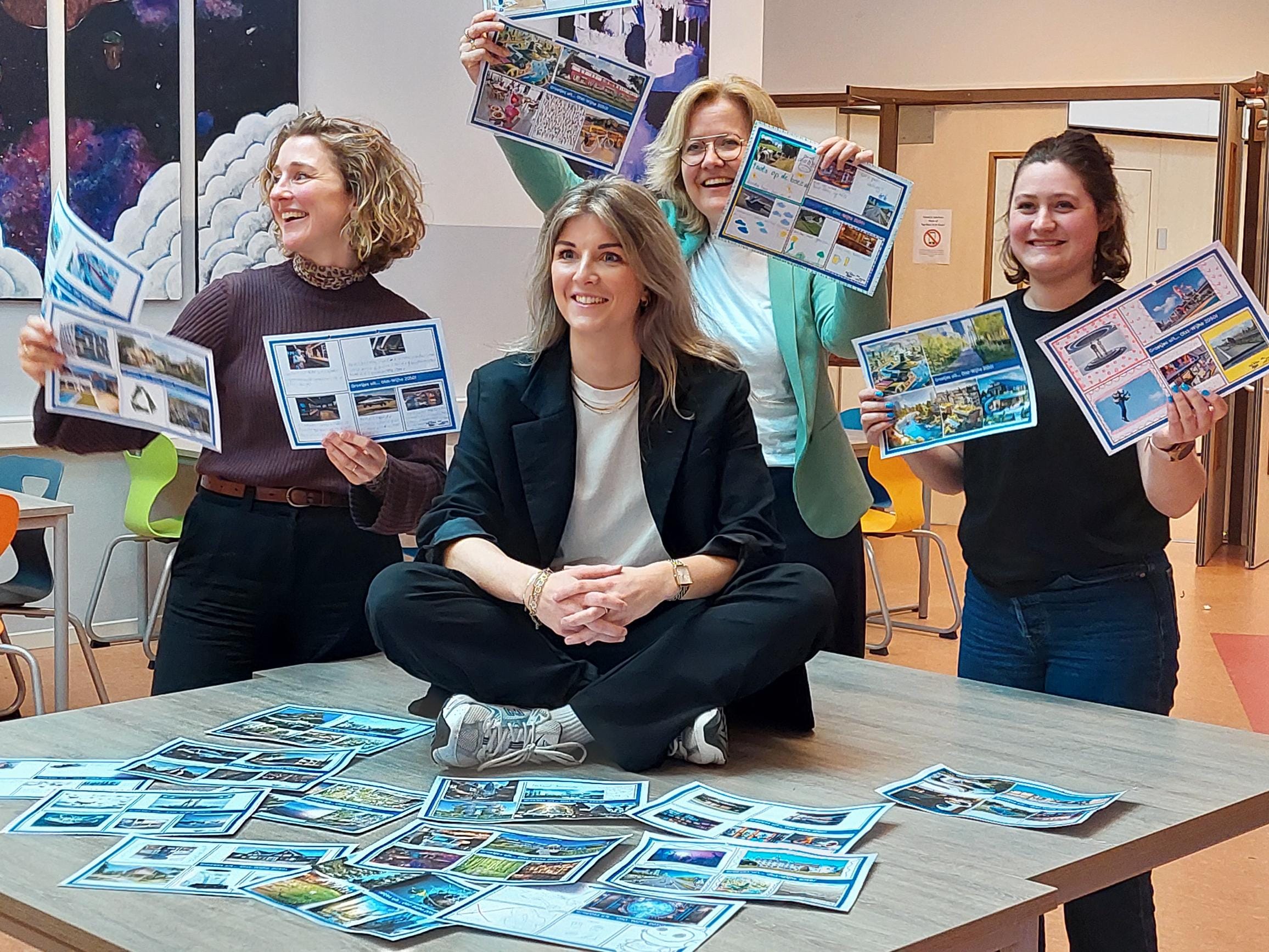 Basisschoolleerlingen en leerlingen Capellenborg denken na over toekomst Olst-Wijhe