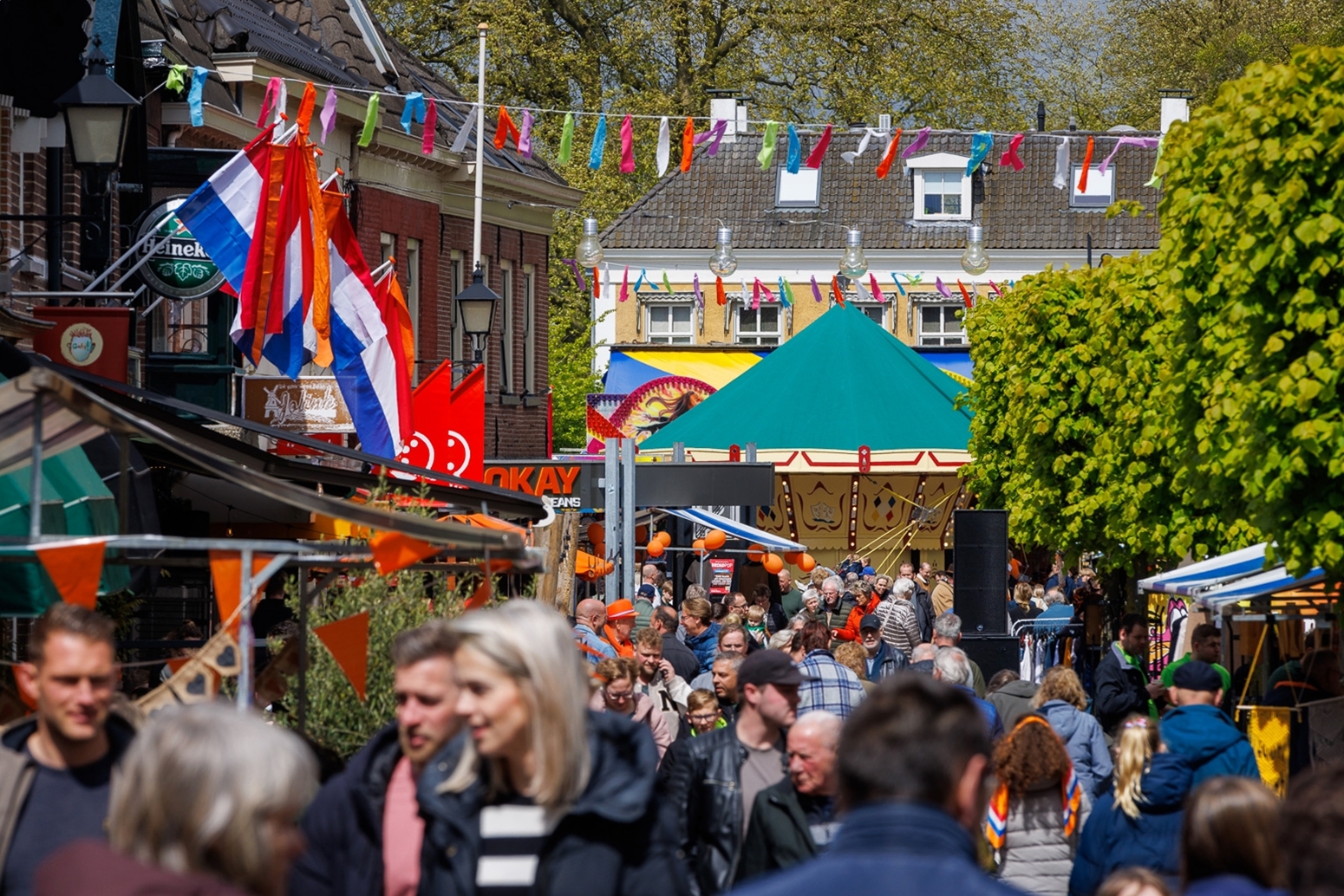 Geslaagde Koningsdag in Wijhe