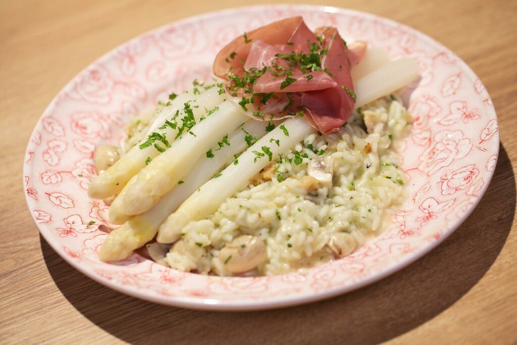 overesch asperge risotto