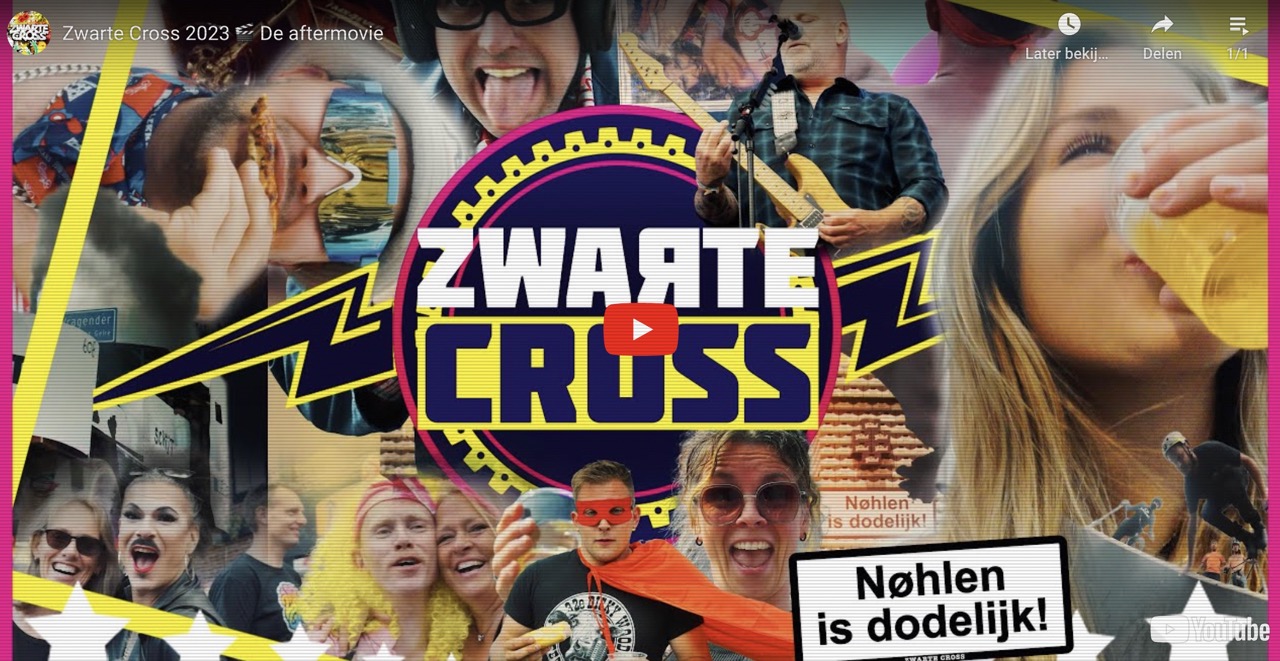 Zwarte Cross is los en kats uutverkoch