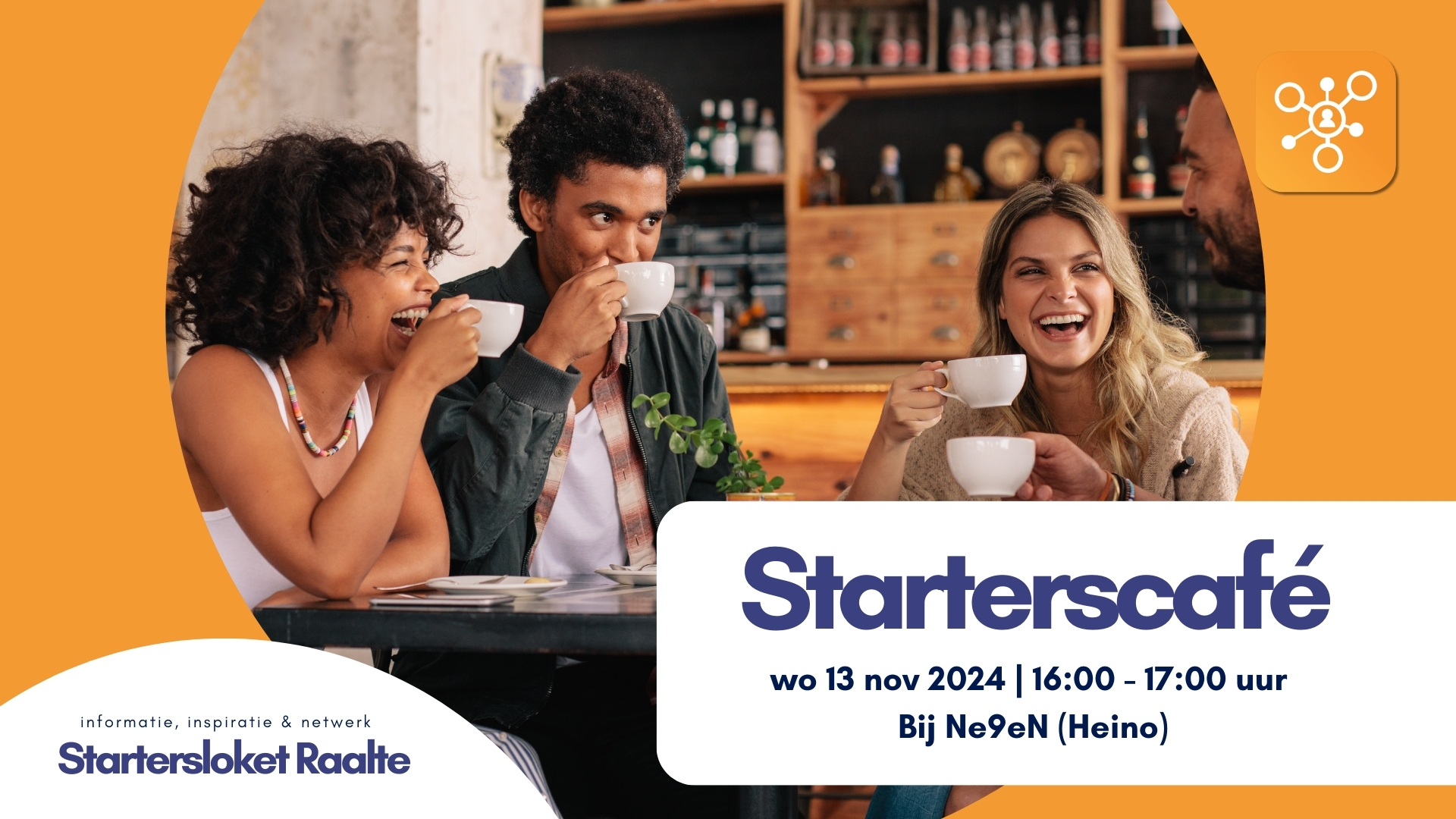 Startersloket Raalte organiseert starterscafé in Heino