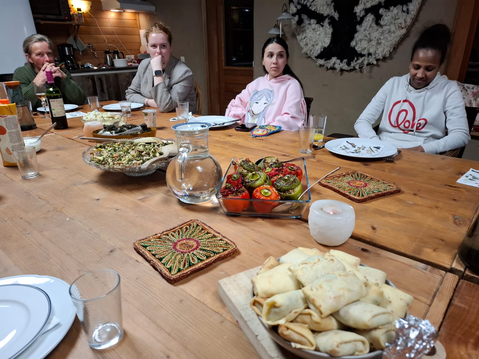 Wat een lekkere gerechten aan de Sallandse Eettafel