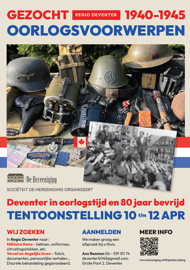 Hereniging Deventer poster