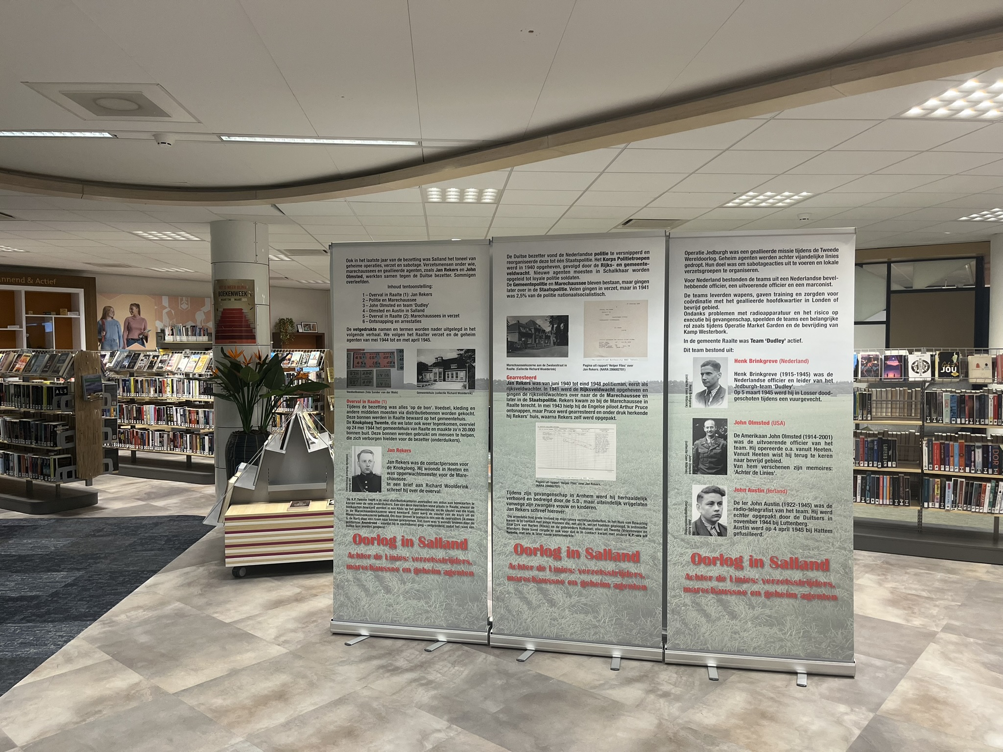 Bibliotheek Salland viert 80 jaar vrijheid