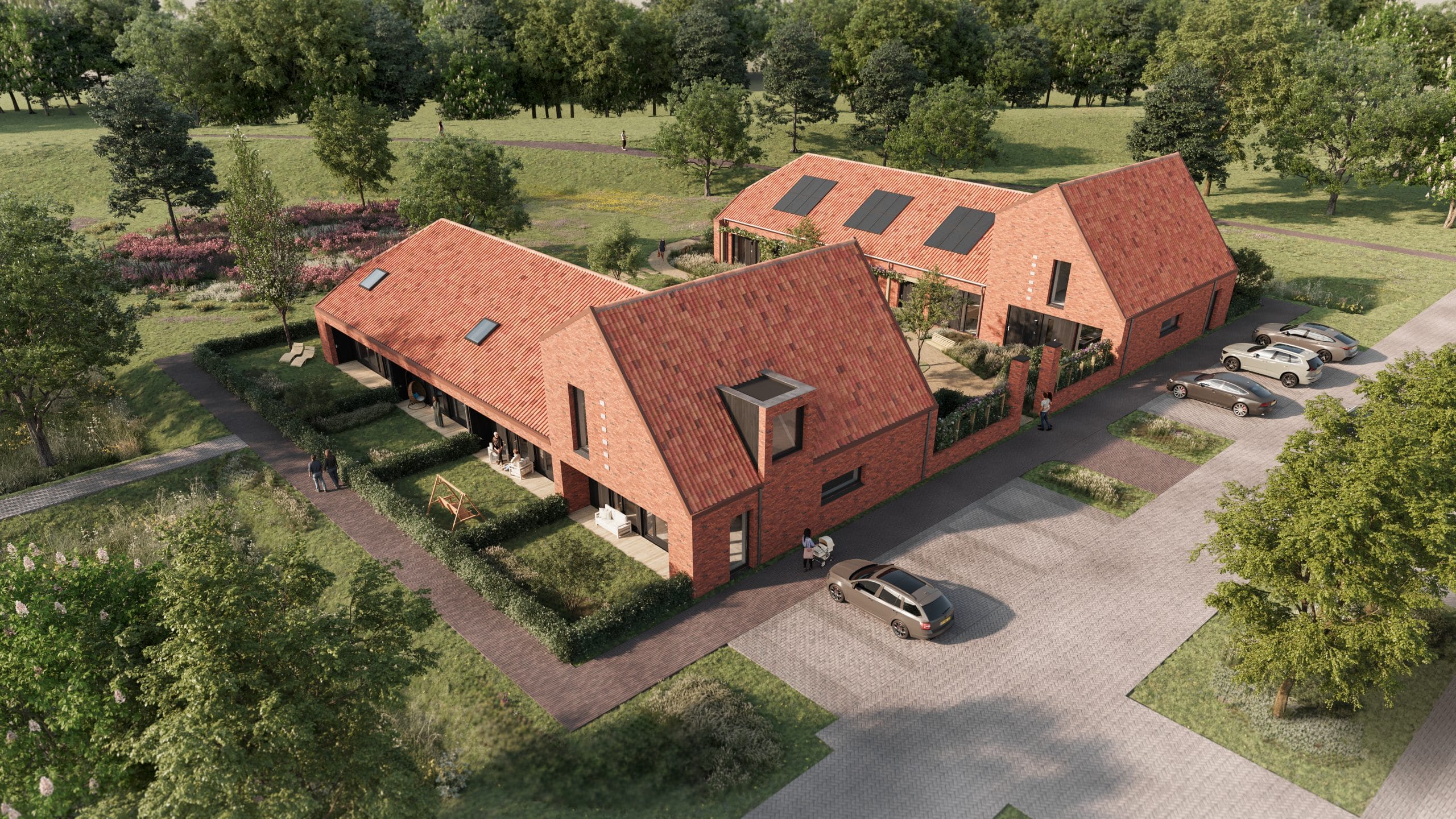 Acht seniorenwoningen in nieuwbouwplan Franciscushof Zuid te Raalte