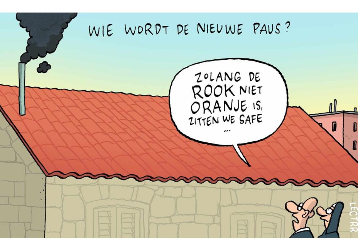 Zoden Aan De Dijk: Bang voor Trump als nieuwe paus