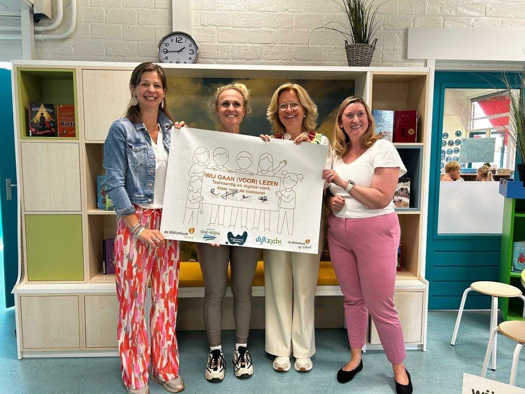 Alle basisscholen in Olst-Wijhe doen mee aan de Bibliotheek op School 