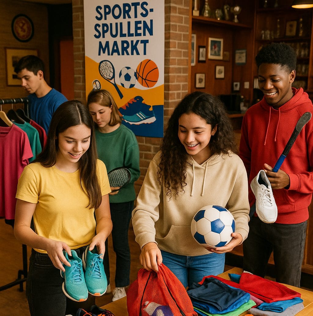 Sportspullenbank in Olst- Wijhe. Geef, ruil of scoor betaalbare sportspullen