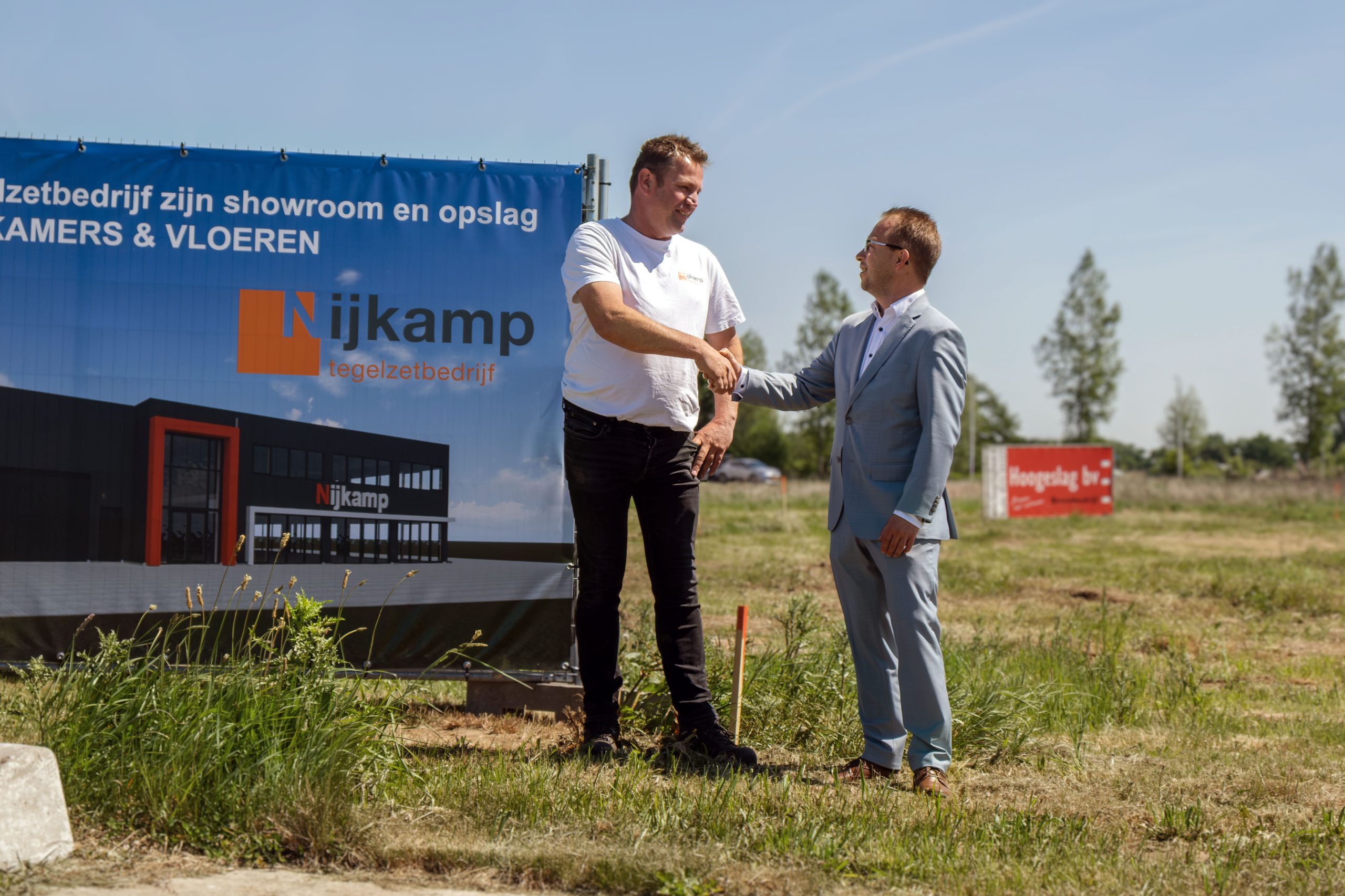 Nijkamp Tegelzetbedrijf bouwt nieuw bedrijfspand mét showroom op De Zegge VII in Raalte