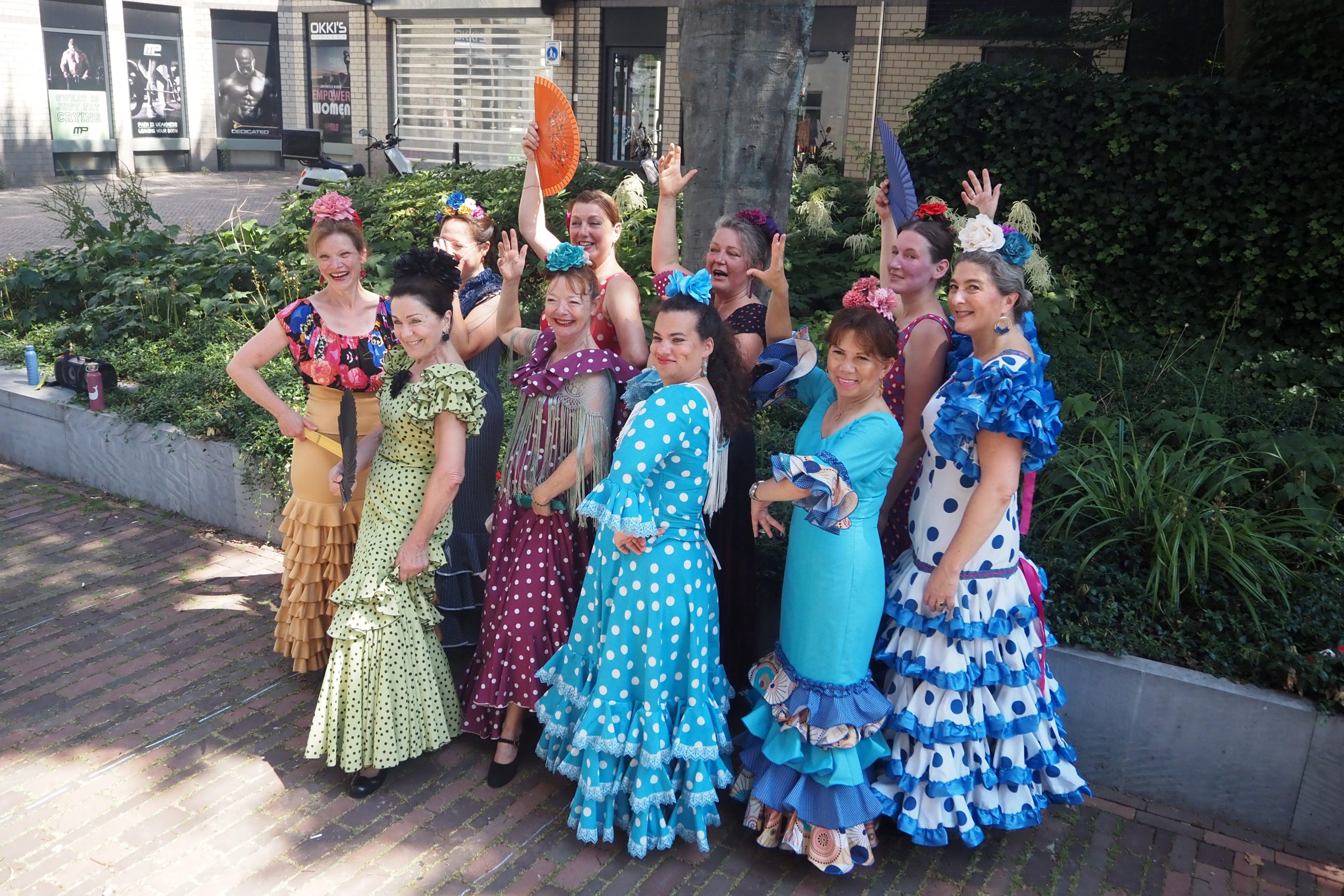 Tour de Danse rond het Grote Kerkhof Deventer
