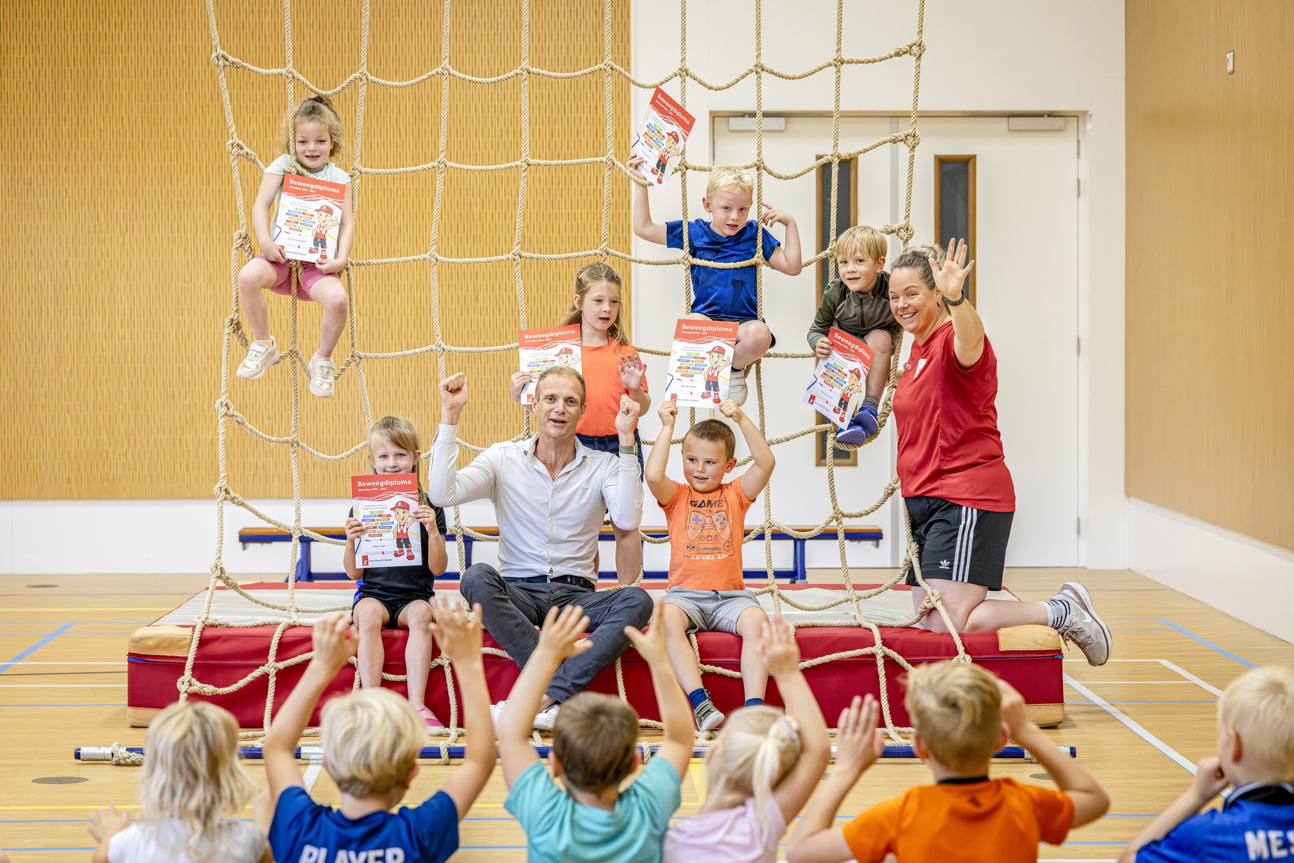 Beweegdiploma en gratis beweegfeest voor ruim 300 basisschoolleerlingen gemeente Raalte