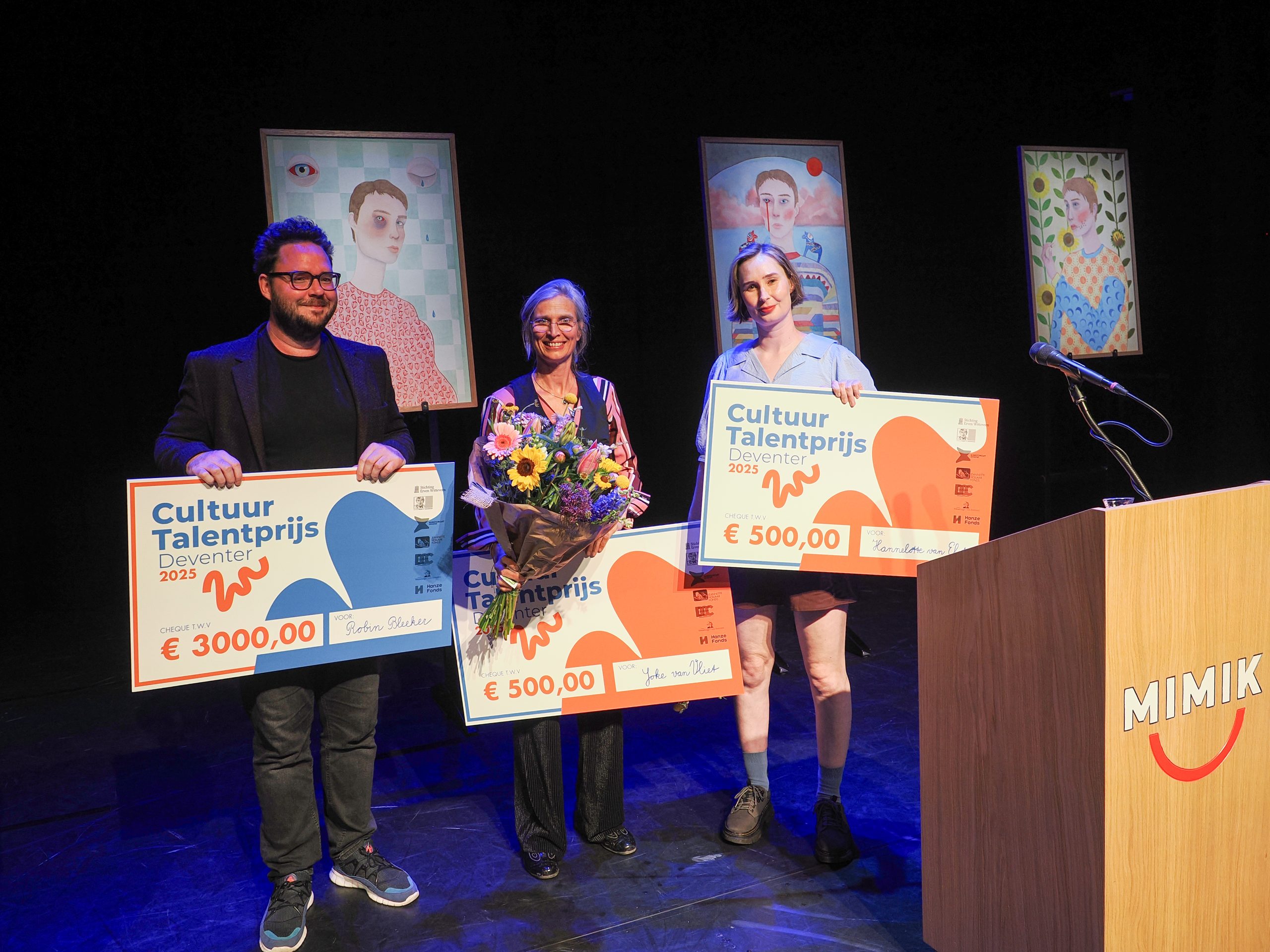 Robin Bleeker wint de CultuurTalentprijs Deventer 2025