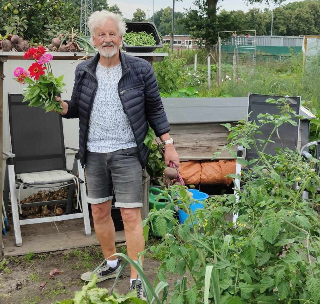 Een moestuin beheren is vooral een sociaal gebeuren