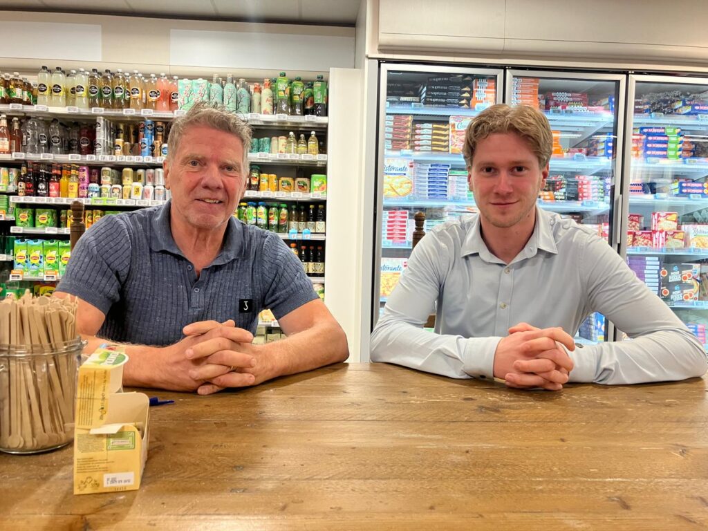 Rob Looman met zoon Thijs AH Hellendoorn