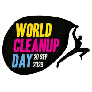 Anny Legebeke World Cleanup Day logo
