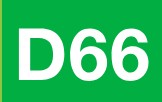D66 logo nieuw