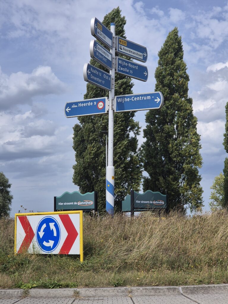 Gemeente Olst Wijhe welkomstbord