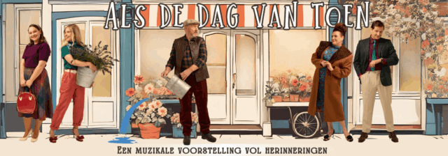 ‘Zoals de dag van Toen’ met o.a. Henk Poort in het HOFtheater Raalte