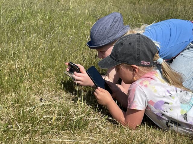 Kinderen gingen vlinders observeren met de Sallandse Vlinderfotograaf