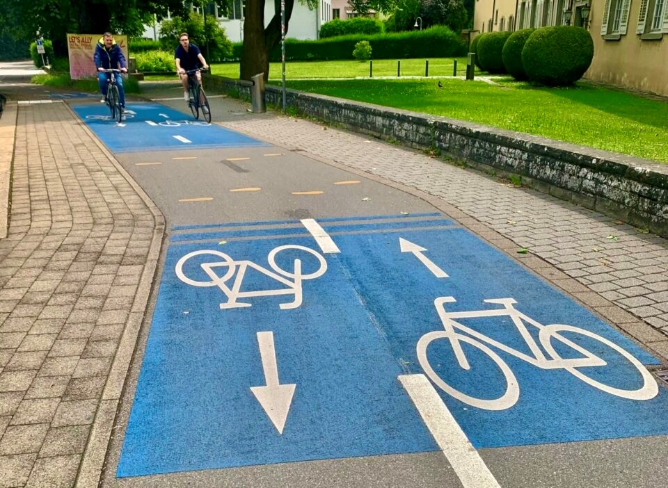 Anny Legebeke fietsstraat