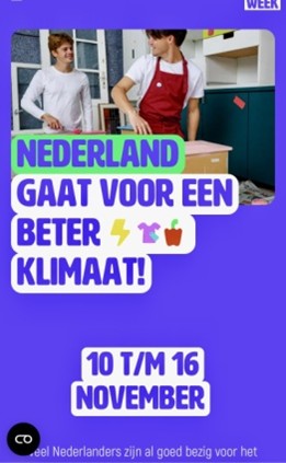 Anny Legebeke klimaatweek poster