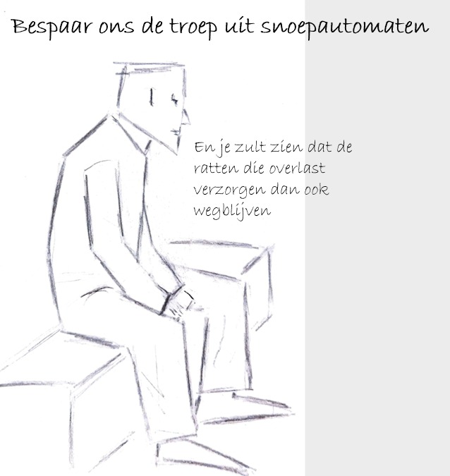 Joa Joa geeft gratis tip aan de bibliotheek waar ze last hebben van klootzakkies