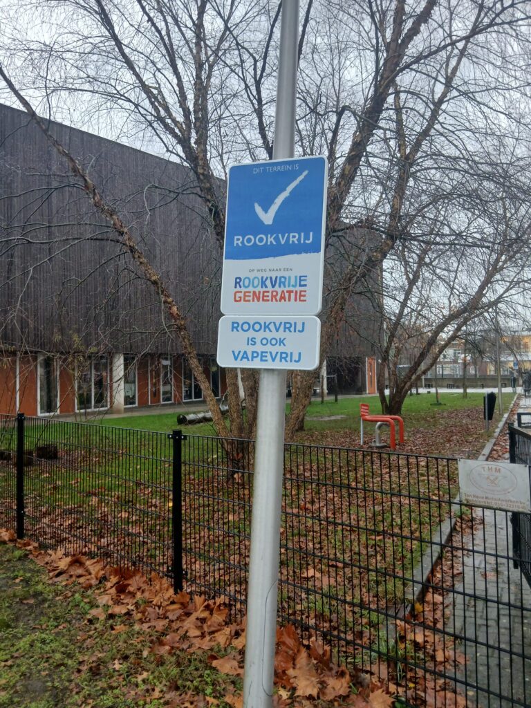 Olst Wijhe rookvrij bord