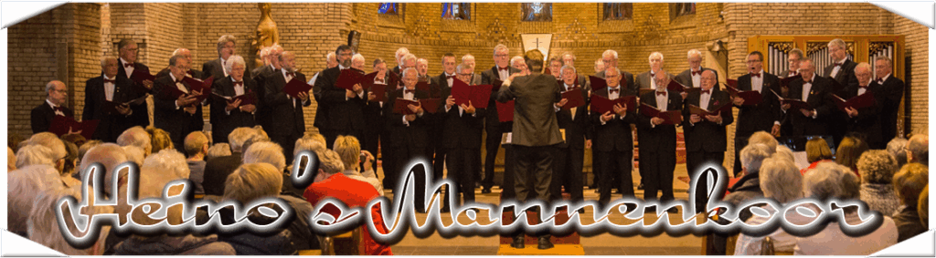 Kerstconcert Heino’s Mannenkoor in de Nicolaaskerk