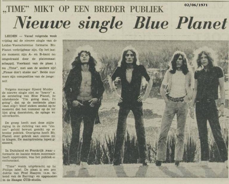 Muziekportret: “I’m Going Man I’m Going” van Blue Planet